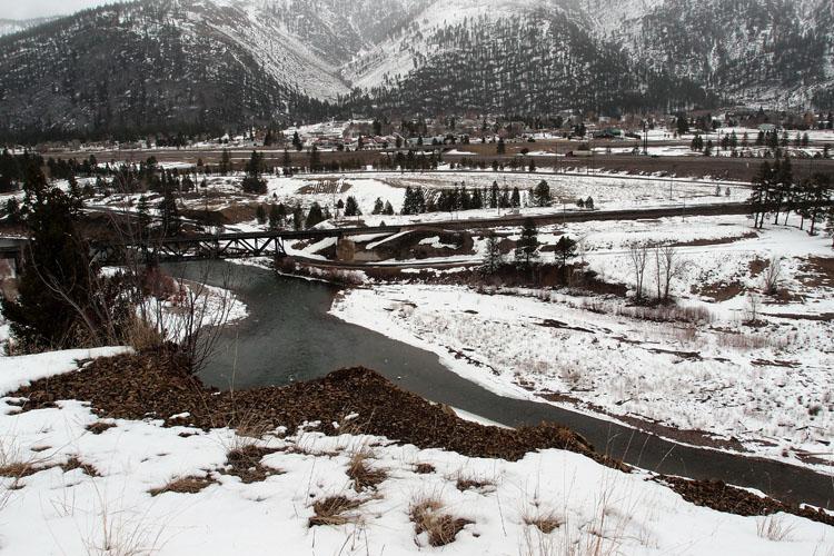 Site of the old Milltown Dam