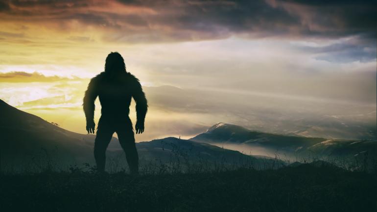 Bigfoot at Sunset