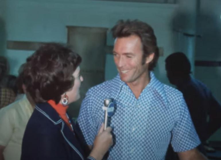 Clint Eastwood on KRTV with Norma Ashby