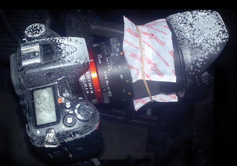 Frosty camera high resolution