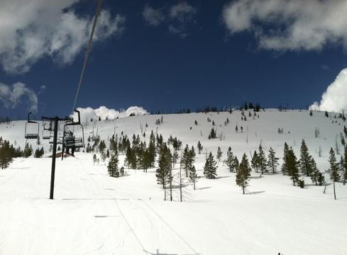 Saddle Mountain chair lift