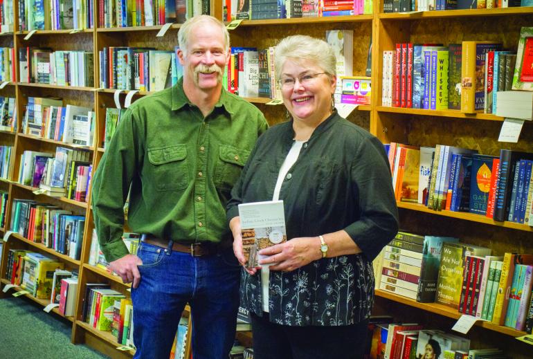 Author Pete Fromm and Judy Blunt 