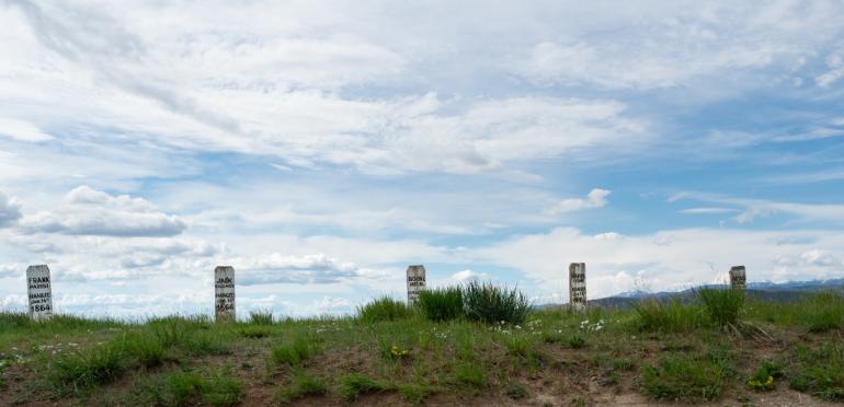 Graves on Boot Hill, Virginia City