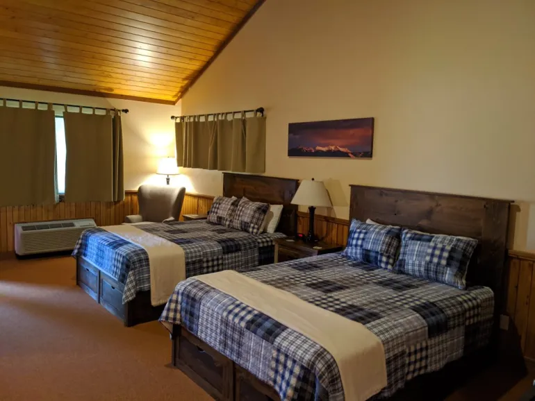 Double queen room at the McAllister