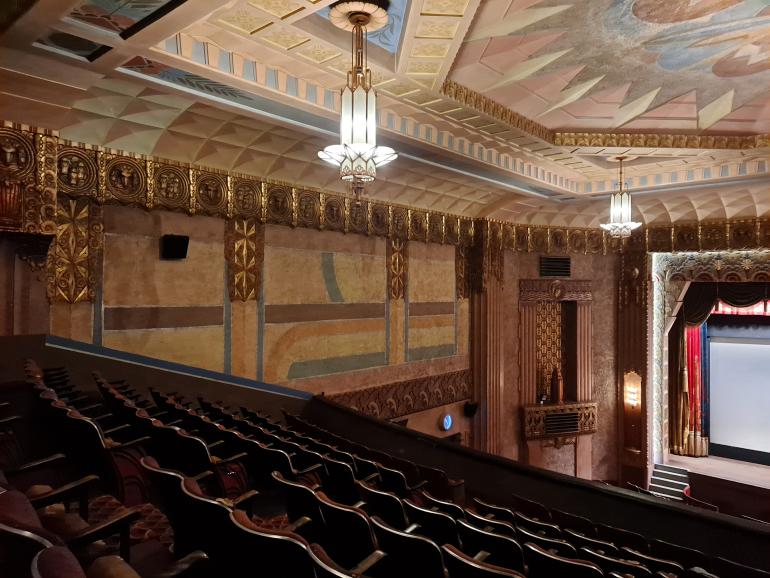 Washoe Theater, interior