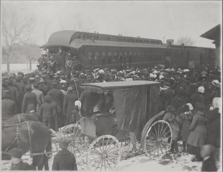 Orphan Train Arrival, Blue Rapids, KS