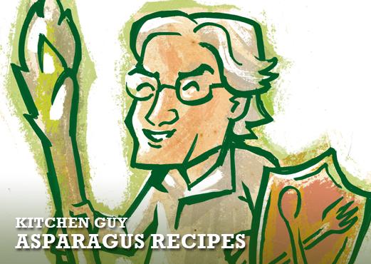 Kitchen guy asparagus