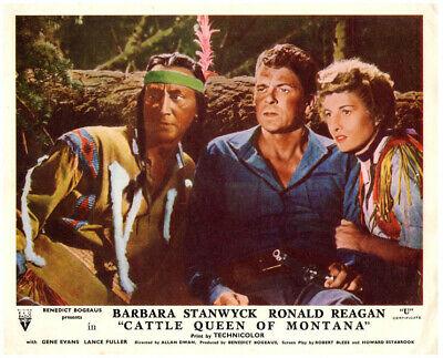 Cattle Queen of Montana lobby card