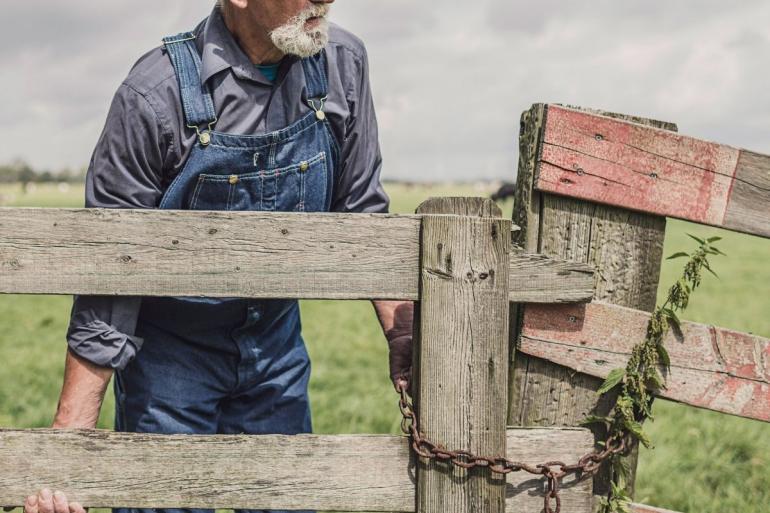 Old farmer