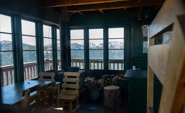 Interior, Forest Service Lookout