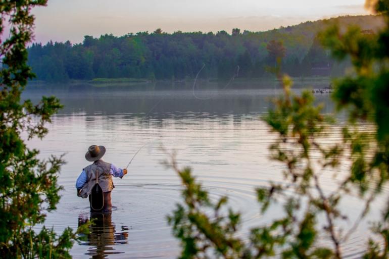 Flyfish cast