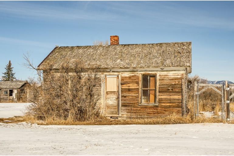 Abandoned homestead
