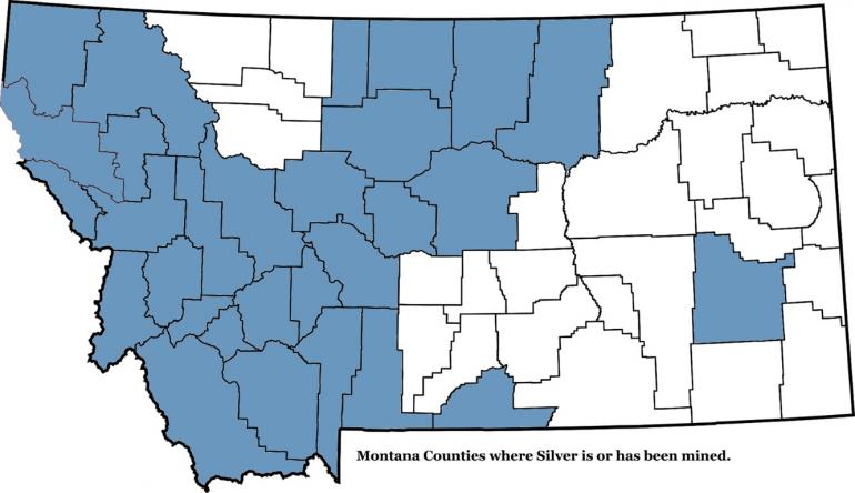 Silver mining in Montana