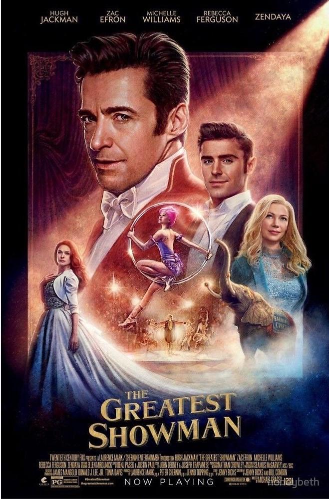 "Greatest Showman" poster