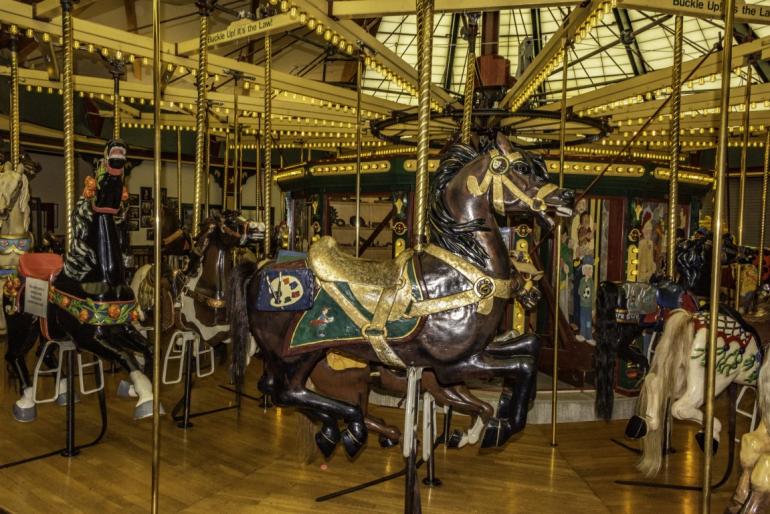 Missoula carousel horse