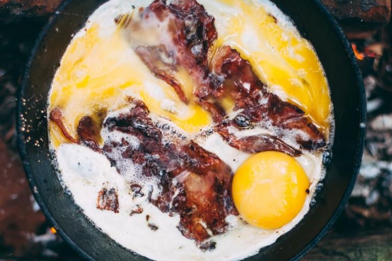 Eggs and bacon