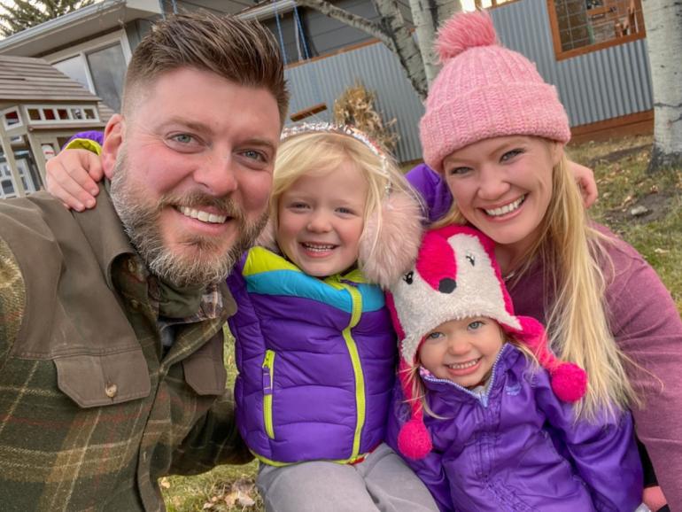 James, Bethany, and their two beautiful daughters Arabel and Elyssa