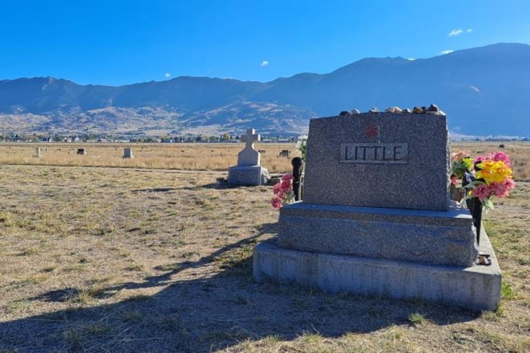 Frank Little's grave