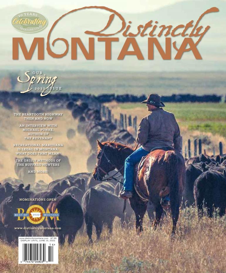 Distinctly Montana Spring 2022 Cover