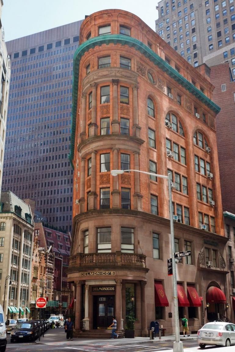 Delmonico's Restaurant, Financial District, NY