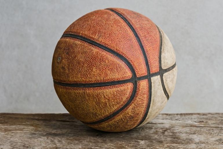 Old basketball