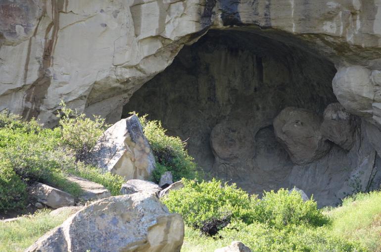 Ghost Cave - Pictograph Cave State Park - Billings, MT