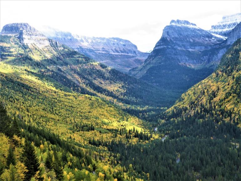 Glacier in Fall