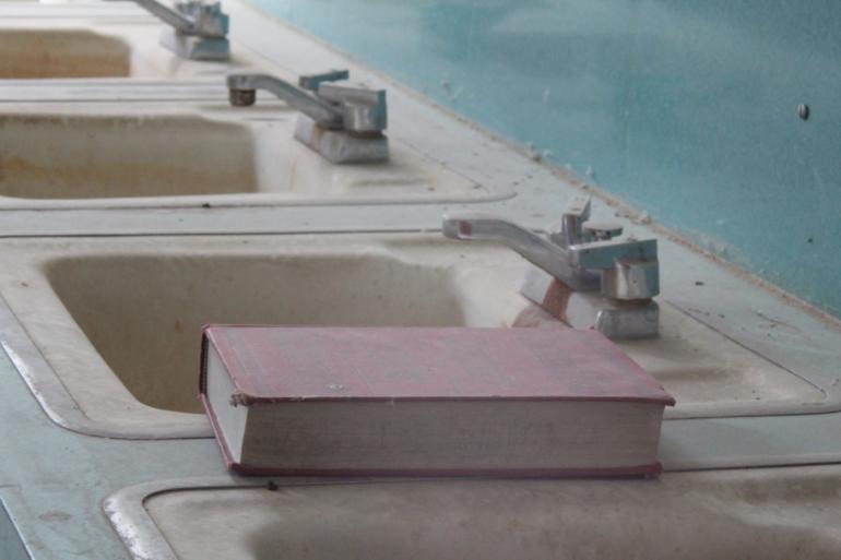 Book by the Sink