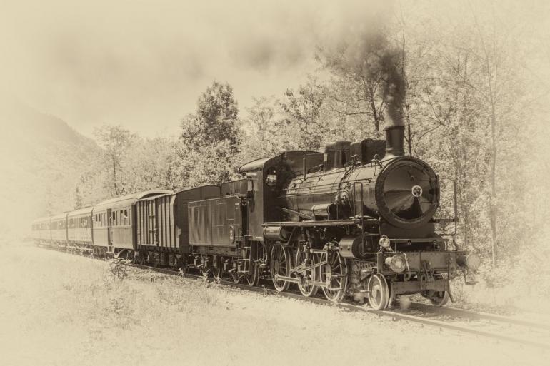 old train