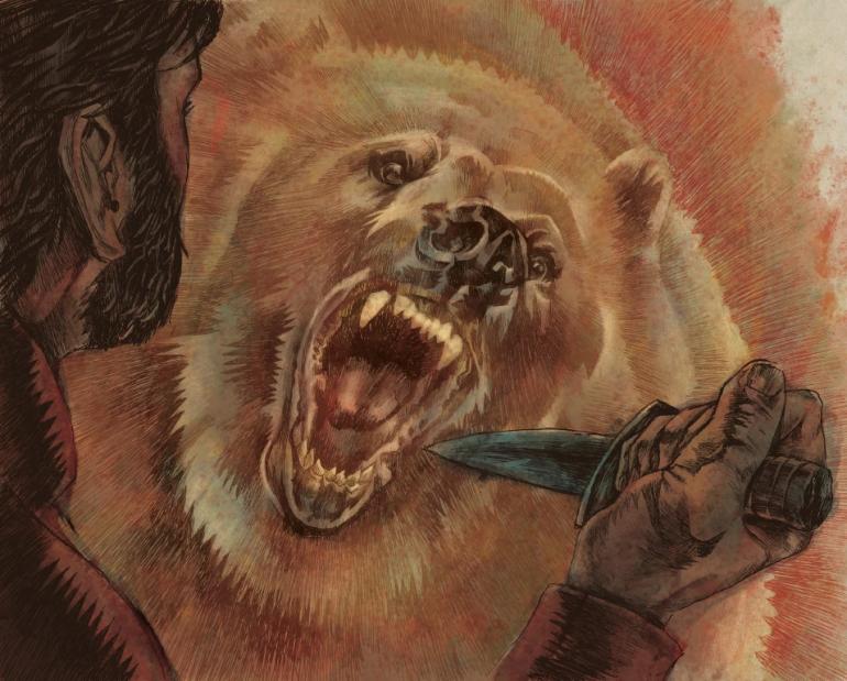 Hugh Glass illustration