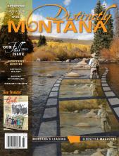 Distinctly Montana Fall 2013 cover