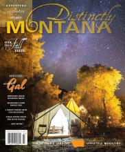 Distinctly Montana Fall 2014 cover