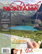Distinctly Montana Spring 2013 cover