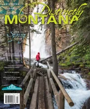 Distinctly Montana Spring 2017 cover
