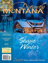 Distinctly Montana Winter 2011-12 cover