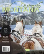 Distinctly Montana Winter 2014-15 cover
