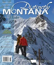 Distinctly Montana Winter 2016-17 cover