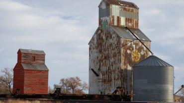 Zurich, MT Grain elevators