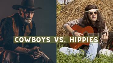 cowboys vs hippies