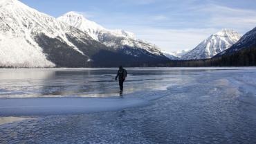 Glacier lake figure