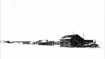 Crow Agency in Winter, 1899