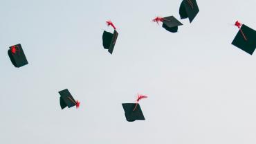 College graduation hats