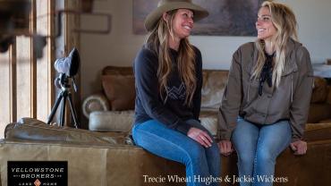 Trecie Wheat Hughes & Jackie Wickens