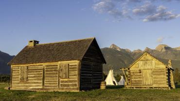 Evening at Fort Connah