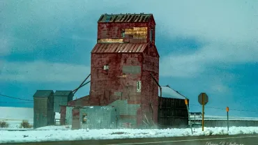 Fergus County grain elevator