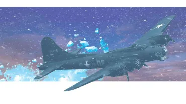 B-17 ice