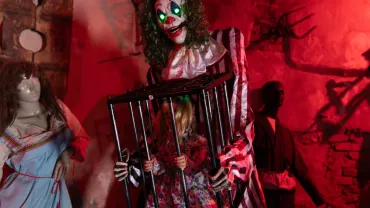 Terror on the Track Haunted Depot Experience, Hardin