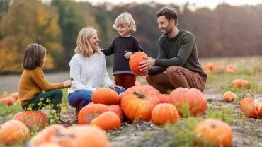 Pumpkin Toss at Sweet Pickins Pumpkin Patch, Kalispell