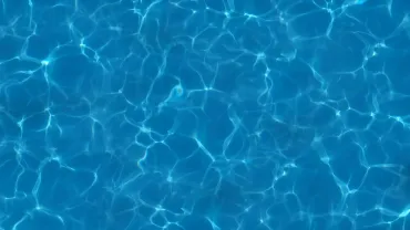 Sunlit pool water