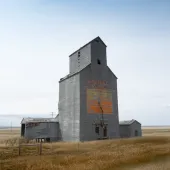 Siple Grain Elevator North of Judith Gap